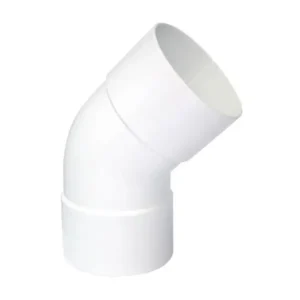 CODO 45° PVC SANITARIO BLANCO  DE 50 MM