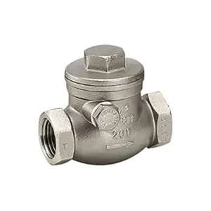 VALVULA CHAPALETA  (INOX) 1/2". TM 180ºC. 1.000 PSI.